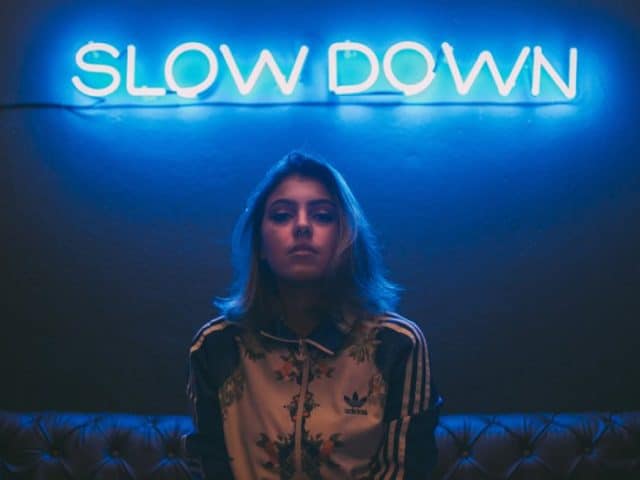 slow down girl stress